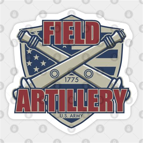 Us Army Field Artillery Us Army Artillery Sticker Teepublic