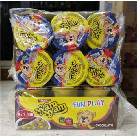 Jual Nyam Nyam Fun Play 11gr X 12 Pcs Shopee Indonesia