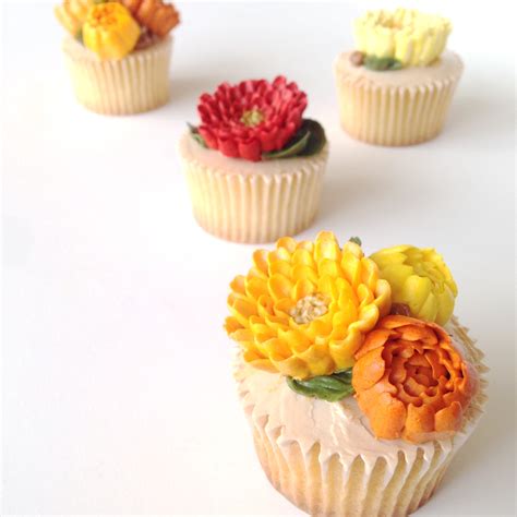 Fall Buttercream Chrysanthemums Eat Cake Be Merry