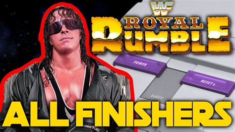 WWF Royal Rumble SNES All Finishers YouTube