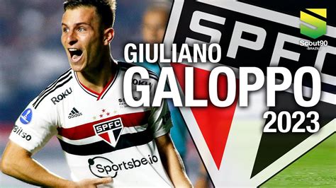 Giuliano Galoppo 2023 Dribles Passes Gols São Paulo HD YouTube