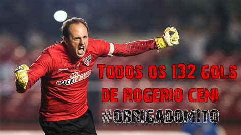 Todos os 132 gols de Rogério Ceni 1997 2015 YouTube