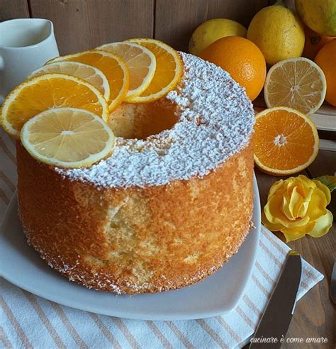 Dolce Torta Agli Agrumi Con Impasto Chiffon Cake Cucinare Come Amare