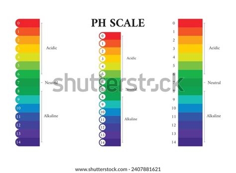 Ph Scale Chart Indicator Diagram Value Stock Vector (Royalty Free) 2407881621 | Shutterstock