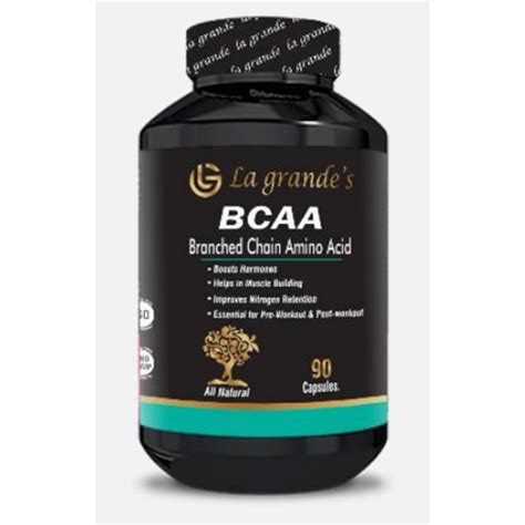 Bcaa Branched Chain Amino Acid Capsules Gym Supplements Efficacy