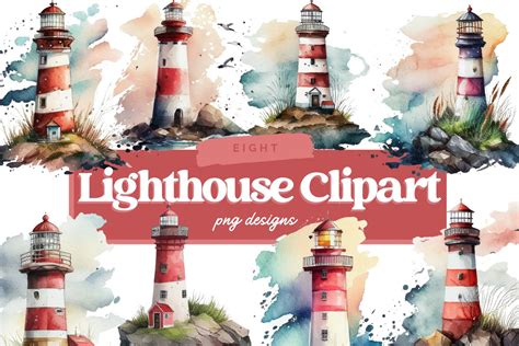 Simple Lighthouse Clipart For Free