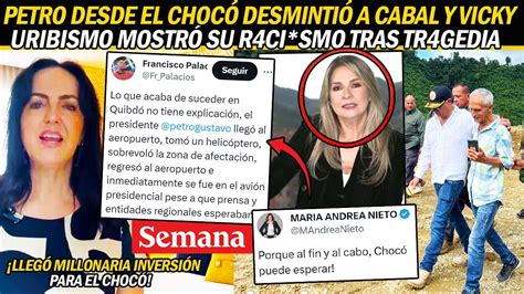 Desde Choc Petro Tumb F Ke News De Cabal Y Vicky Con Tr Gedia Gob