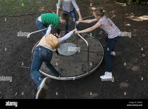 Merry Go Round Playground From Above