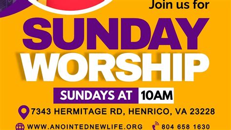 Welcome To Anointed New Life Baptist Church Virtual Worship Experience