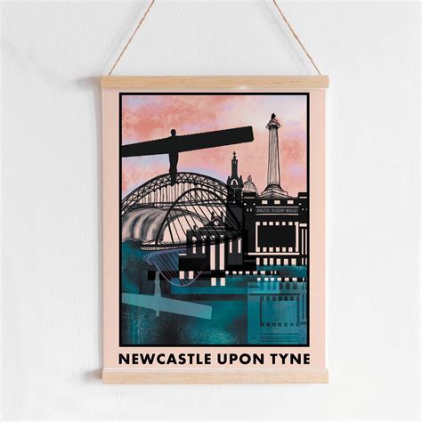 Newcastle Print North East Print Newcastle Upon Tyne Etsy Uk