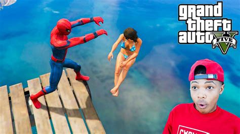 Gta Epic Water Ragdolls Spiderman Compilation Euphoria Physics