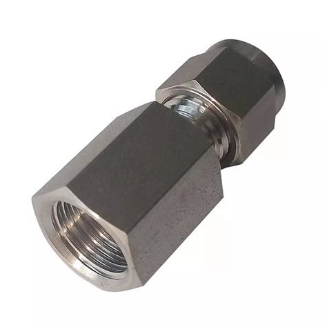 Conector Hembra NPT X Macho OD TODO DE INOXIDABLE