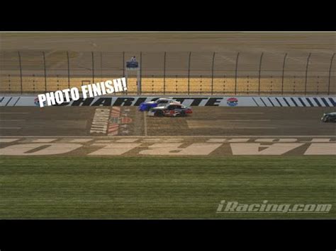 Photo Finish At Charlotte IRacing Street Stocks YouTube