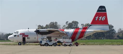 Two Cal Fire C 130 Air Tankers Spotted At Mcclellan Fire Aviation