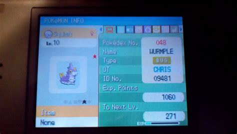 [4] Shiny Wurmple! Only 66 encounters at full odds! : r/ShinyPokemon