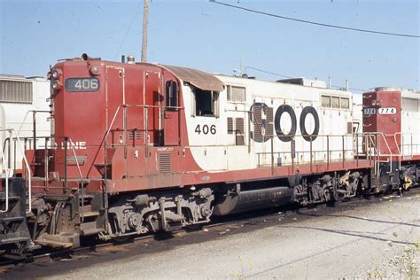 Soo Line GP 9 406 At Schiller Park In July 1975 Schiller Flickr