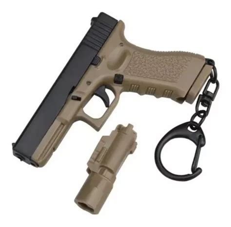 Llavero T Ctico Replica De Arma Pistola Glock Con Cargador Mercadolibre