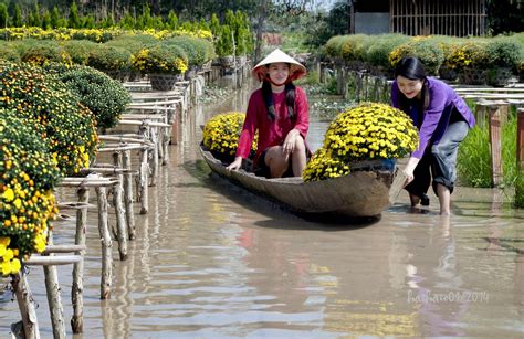 Sa Dec Flower Gardens in Mekong delta, Vietnam - Vietnam Visa Services ...