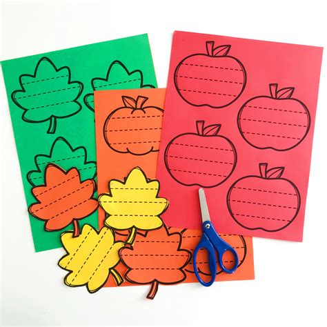 Fall Scissor Activities For The Preschool Classroom Ms Stephanies