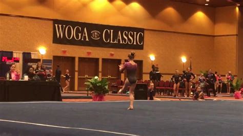 Woga Classic 2017 Floor Jansen Morris Level 8 9 Woga Gymnast