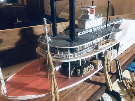Arabia 1856 by Cathead - FINISHED - Scale 1:64 - sidewheel riverboat
