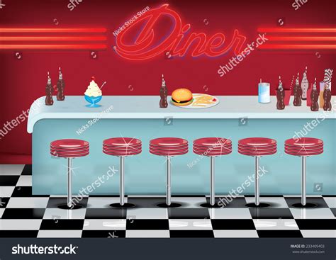 8,168 Cartoon Restaurant Diner Images, Stock Photos & Vectors ...