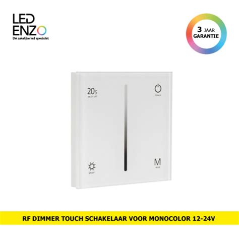 Touch Schakelaar Rf Dimmer Voor Monocolor V Led Enzo