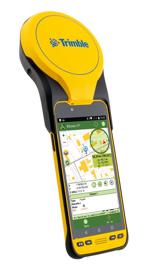 Nouveau Trimble TDC650 Le récepteur GNSS portable haute performance