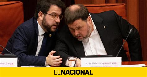 Junqueras Se Re Ne Con Aragon S Aprovechando El Tercer Grado