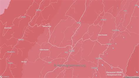 Pendleton County, WV Political Map – Democrat & Republican Areas in ...