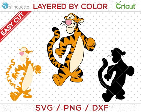 Tigger Svg Winnie The Pooh Svg Pooh Svg Winnie Cricut File Etsy UK