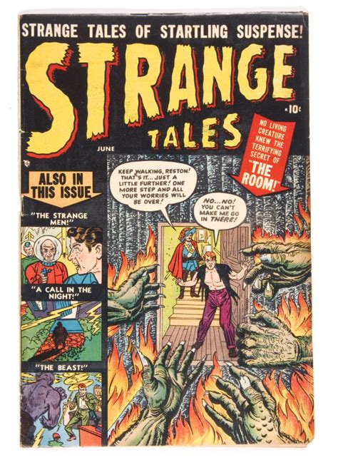 Hakes Strange Tales 1 June 1951 Atlas Magazines