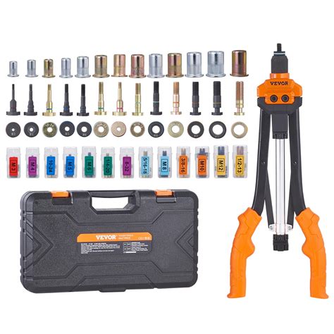 VEVOR Rivet Nut Tool 16 Inch Rivnut Tool Kit With 13PCS Metric And SAE