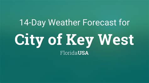 City of Key West, Florida, USA 14 day weather forecast