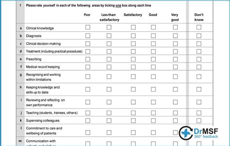 Doctor Msf Questionnaires And Report