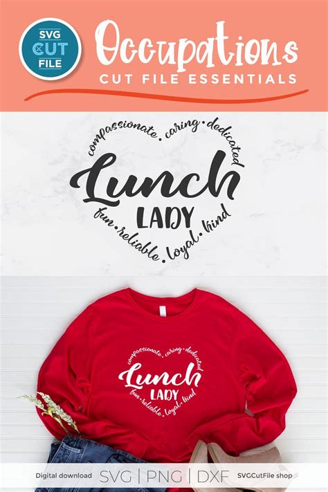 Lunch Lady Svg Lunchlady Svg Cafeteria Worker Lunch Team Svg