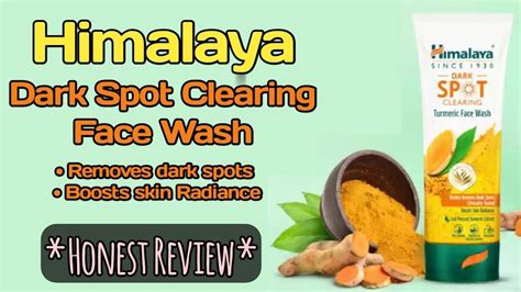 Newly Launched Himalaya Dark Spot Clearing Turmeric Face Wash Review