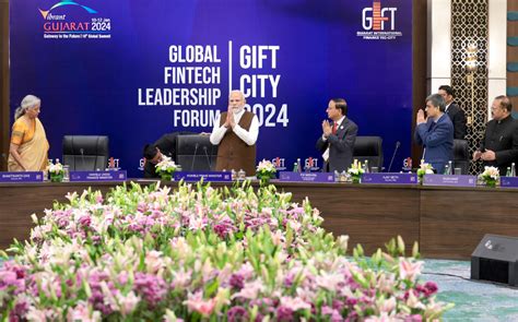 Pm Attends Global Fintech Forum At Gift City Prime Minister Of India