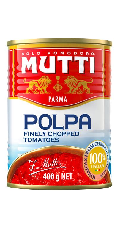 Chopped Tomatoes Taste Italian Excellence Mutti