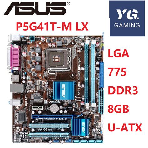 Asus P G T M Lx Desktop Motherboard G Socket Lga Q Q