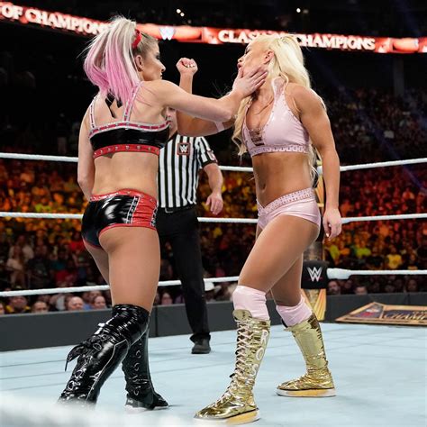 Alexa Bliss And Nikki Cross Vs Mandy Rose And Sonya Deville — Wwe Womens