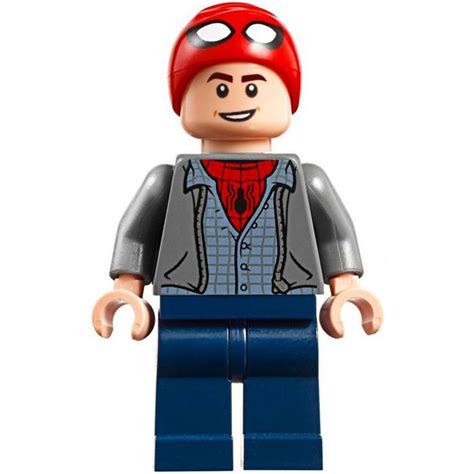 Lego Peter Parker With Spider Man Cap Minifigure Brick Owl Lego