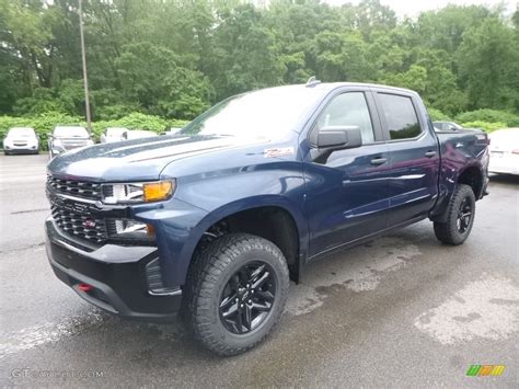 2019 Northsky Blue Metallic Chevrolet Silverado 1500 Custom Z71 Trail