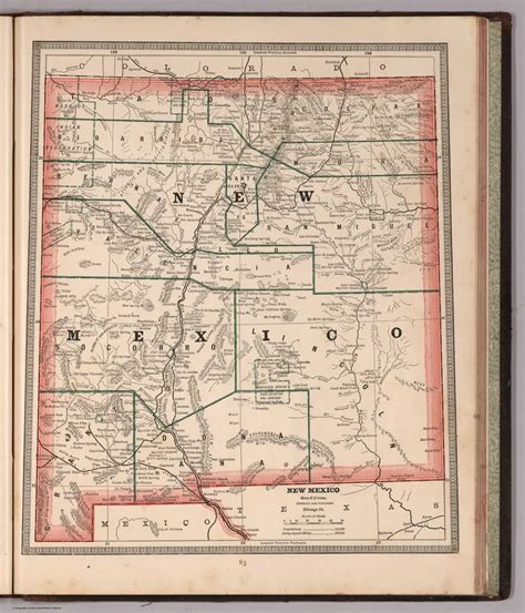 Old Maps Of Rio Arriba County New Mexico