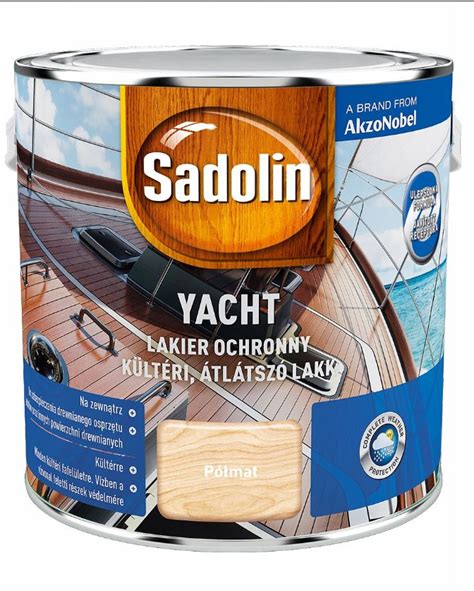 Lakier Jachtowy Do Drewna Sadolin Yacht Bezbarwny L Stare