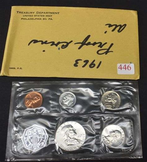 1963 Ben Franklin Proof Set Bhd Auctions