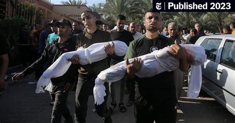 Gazans Release Names Of 6 747 People They Say Were Killed In Israeli