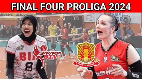 LIVE SKOR FINAL FOUR PROLIGA 2024 Jakarta BIN Vs Jakarta POPSIVO