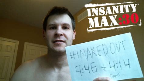 Insanity Max 30 Day 45 Max Out Sweat And Ab Attack Youtube