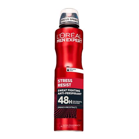 L Oreal Men Expert Stress Resist Anti Perspirant 250ml Inish Pharmacy